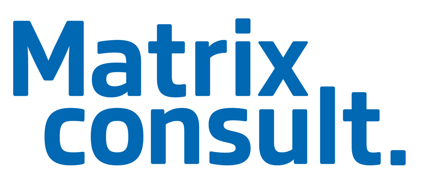Matrix_Logo NW #0168b3 flat